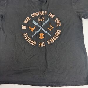 Dune He Who Controls The Spice Controls The Universe Black T-shirt 2XL